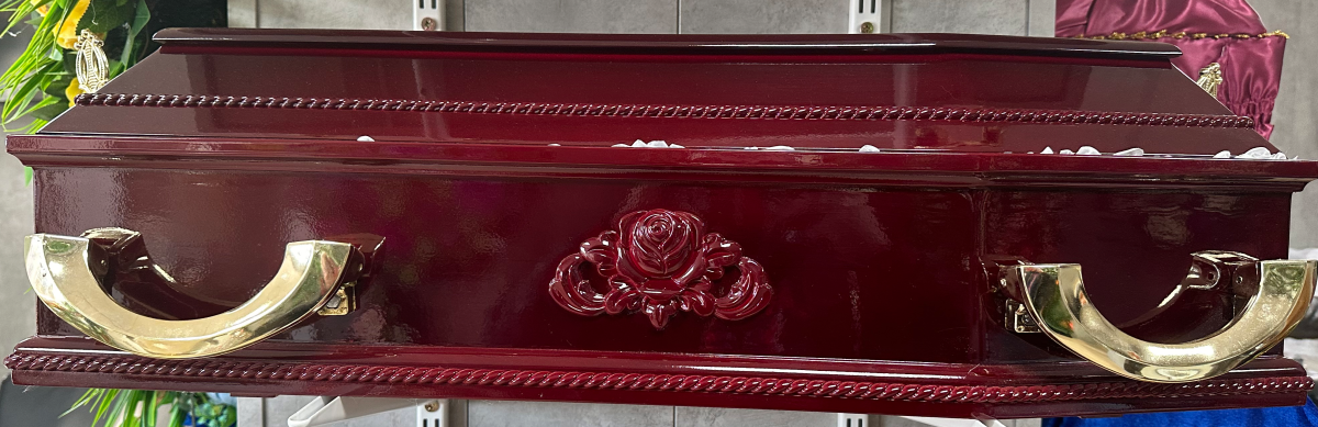 Еврогроб орех резной